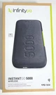 Infinitylab Instantgo 5000MAH Fast Charging Wireless Power Bank- Black. Fixed Price $14.99.